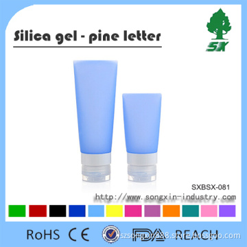 Tube Silicone Travel Bottle Set For Shampoo-Different Size&Volume